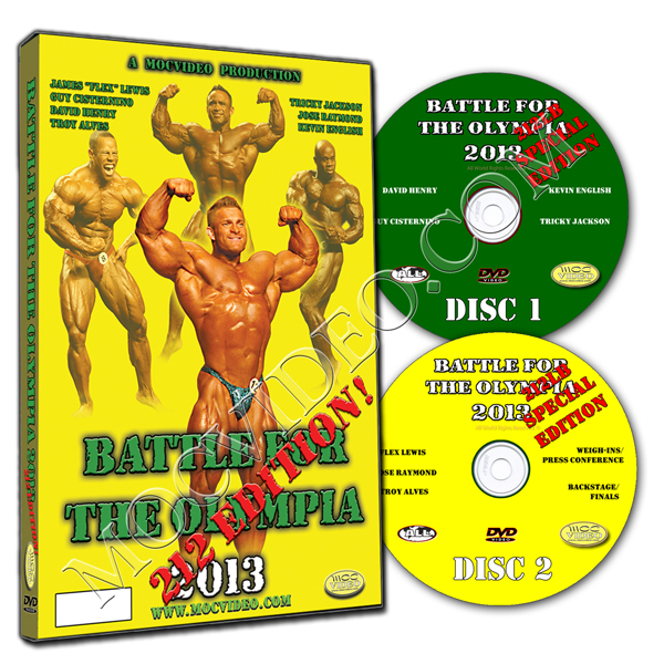 Battle For The Olympia 2013- 212lb Edition 2 Disc DVD