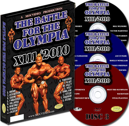 Battle For The Olympia 2010 3 Disc DVD